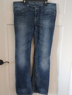 Low Rise Harley Davidson Jeans